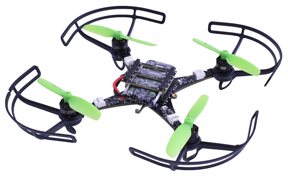 Crazyflie 2.1 Brushless, top view